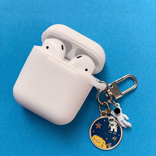 Cosmic Astronaut Spaceman Silicone Case for Apple