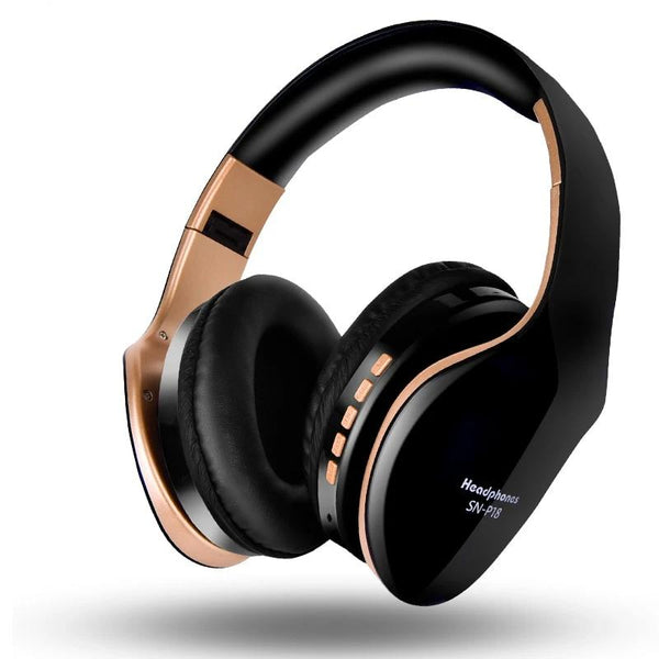 New Wireless Headphones Bluetooth Headset Foldable