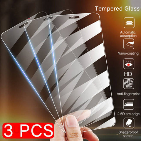 3Pcs Full Cover Glass on the For iPhone