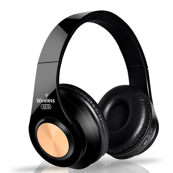 Wireless  Stereo Headphone Gaming Earphones Support TF Card With Mic