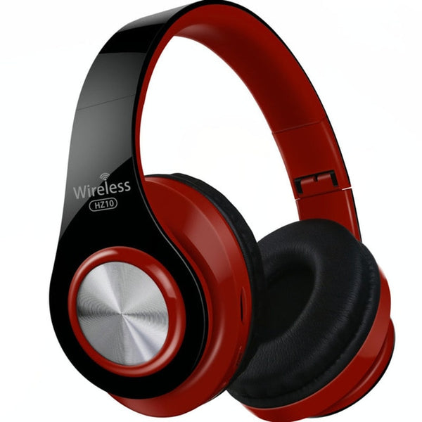 Wireless  Stereo Headphone Gaming Earphones Support TF Card With Mic
