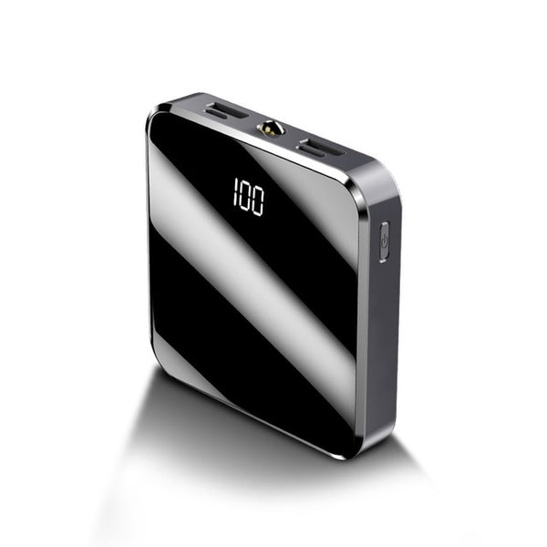 20000 mAh Power Bank Portable Charger 2 USB Mirror Screen