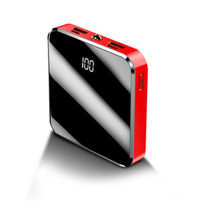 20000 mAh Power Bank Portable Charger 2 USB Mirror Screen