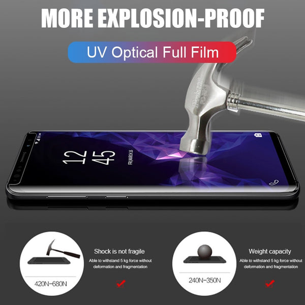 Screen Protector  100D UV Glass Full Cover