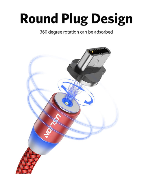 Magnetic USB Cable Fast Charging