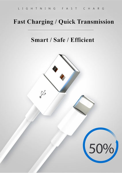 Data Fast Charger USB Cable For iPhone