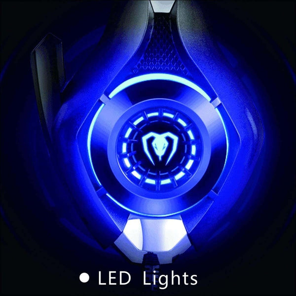 Stereo Gaming Headset Casque Deep Bass Stereo Game Headphone with Mic