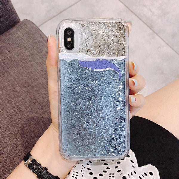 Quicksand Glitter Case For For Samsung