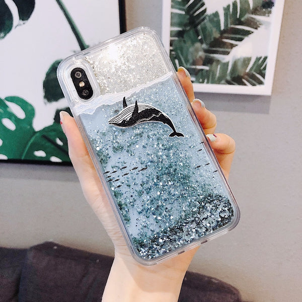 Quicksand Glitter Case For For Samsung