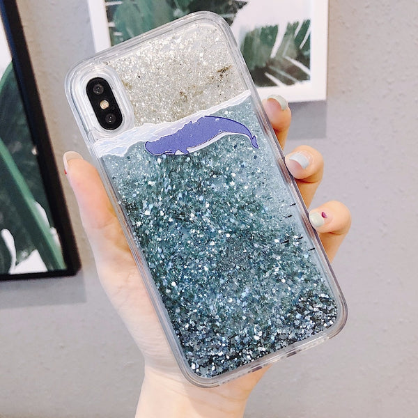 Quicksand Glitter Case For For Samsung
