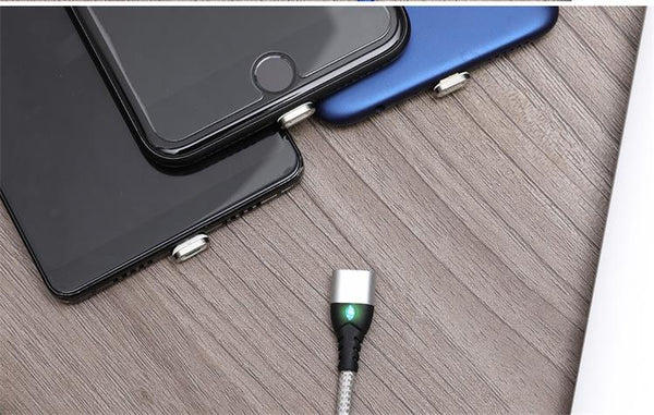 Magnetic Cable 3A fast charging for iPhone & Samsung