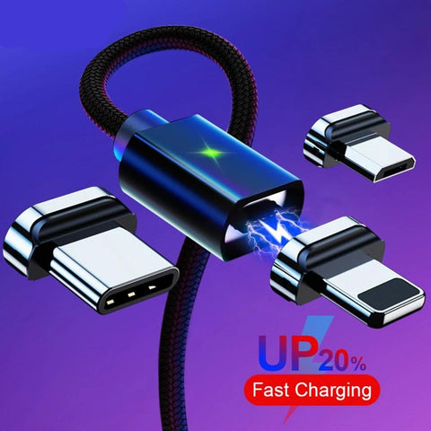 2M Magnetic Micro USB Cable For iPhone Samsung