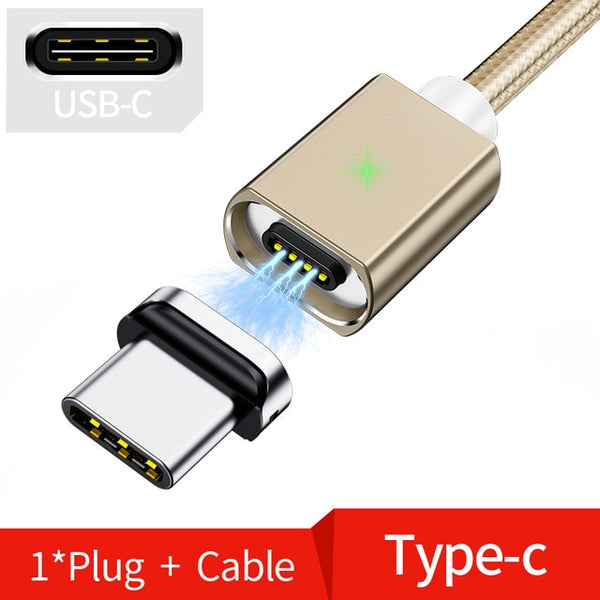 2M Magnetic Micro USB Cable For iPhone Samsung