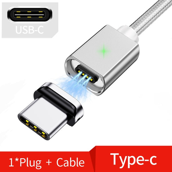 2M Magnetic Micro USB Cable For iPhone Samsung