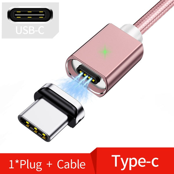 2M Magnetic Micro USB Cable For iPhone Samsung