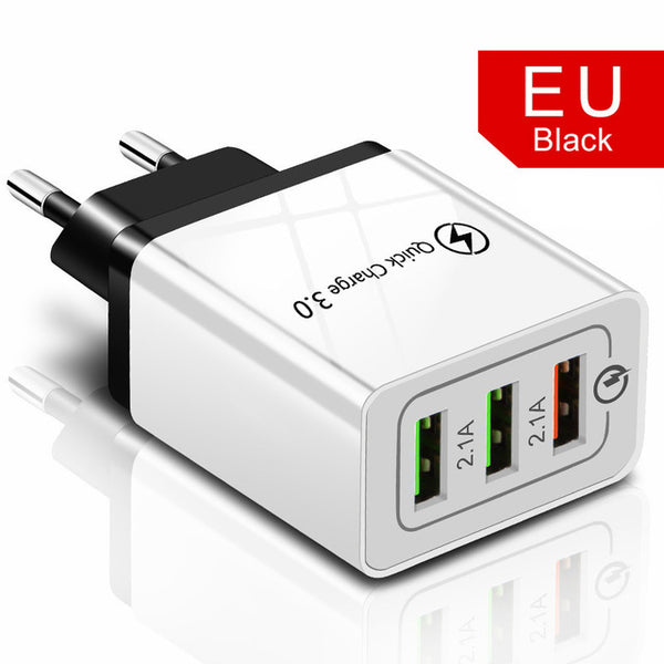 Quick Charge 3.0 USB Charger For iPhone & Huawei & For Samsung