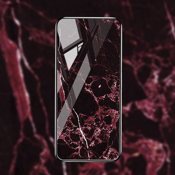 Tempered Glass Case For Samsung Cover Bumper