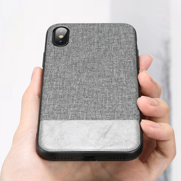 Luxury Cloth Soft Silicone Phone Cases For iPhone
