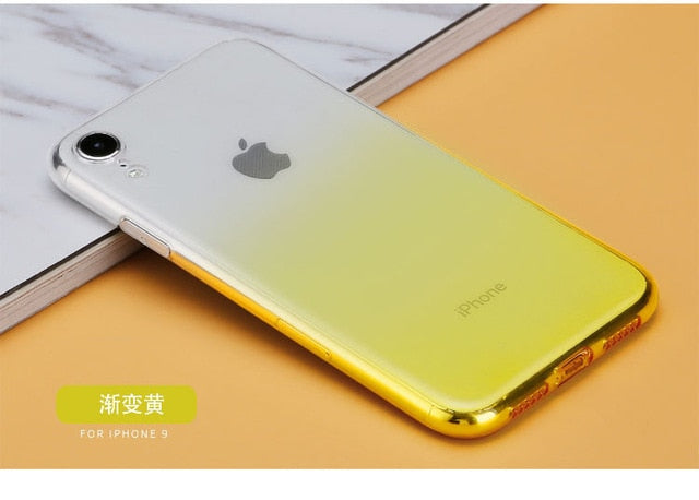 Corlorful Silicon Soft TPU Case For iPhone