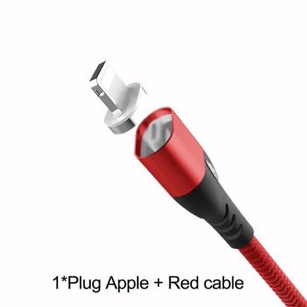Magnetic Cable 3A fast charging for iPhone & Samsung