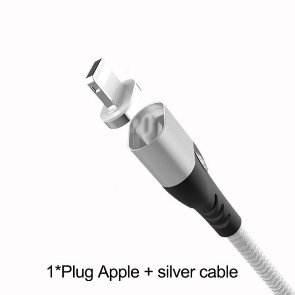 Magnetic Cable 3A fast charging for iPhone & Samsung