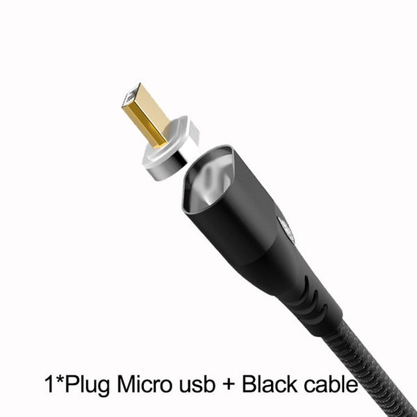 Magnetic Cable 3A fast charging for iPhone & Samsung
