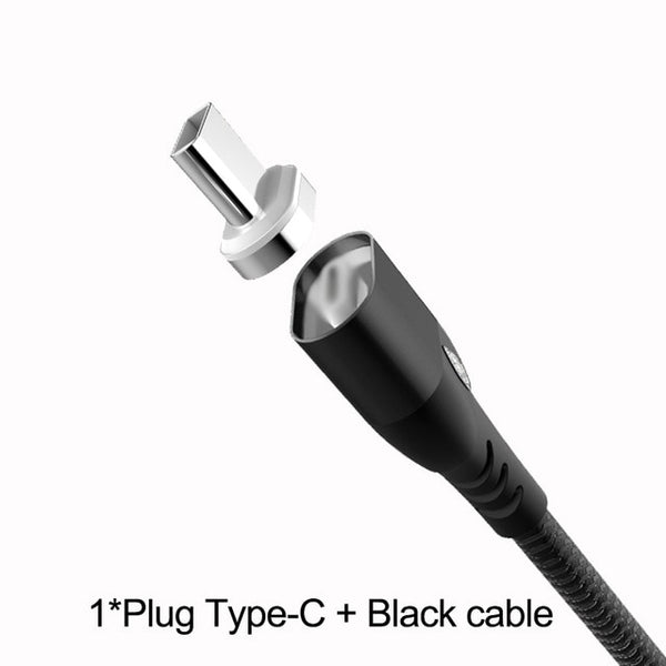 Magnetic Cable 3A fast charging for iPhone & Samsung