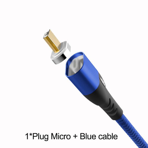 Magnetic Cable 3A fast charging for iPhone & Samsung