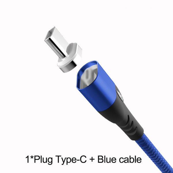 Magnetic Cable 3A fast charging for iPhone & Samsung
