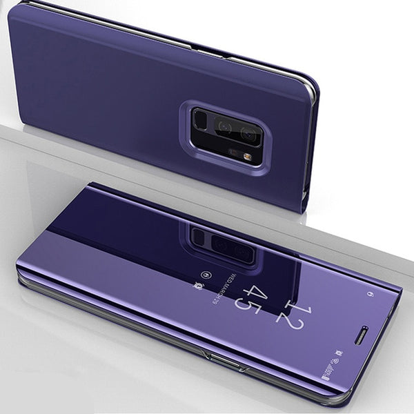 Mirror Smart View Case Cover Phone Bag For Samsung