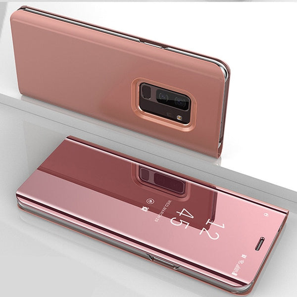 Mirror Smart View Case Cover Phone Bag For Samsung