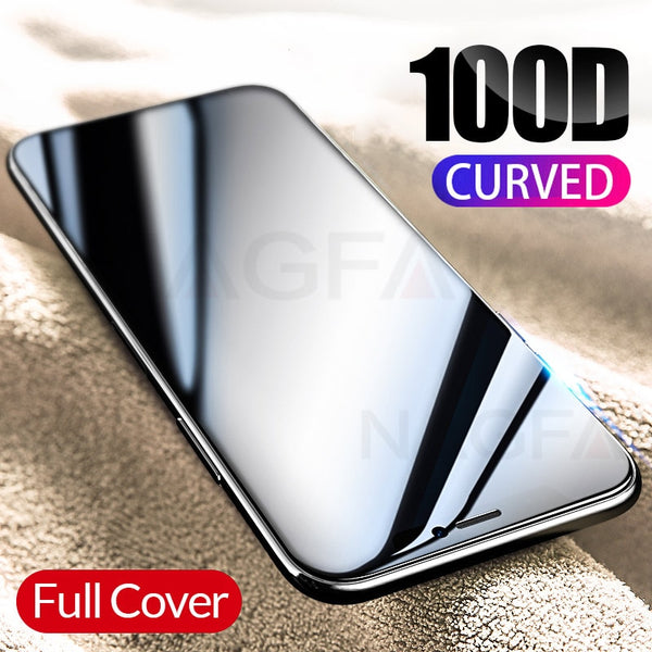 100D Curved Full Cover Protective Glass On The For iPhone