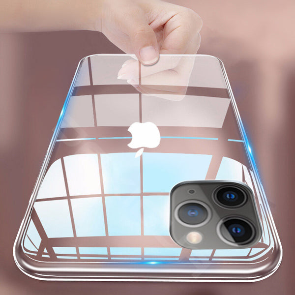 Ultra Thin Clear Silicone Phone Case For iPhone