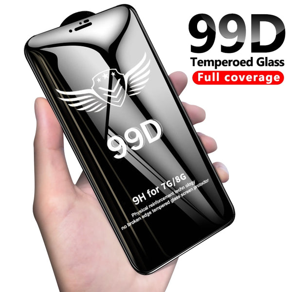 99D protective glass for iPhone