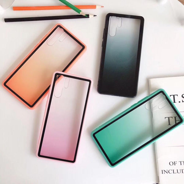 Cute Gradual Candy Color Phone Case For Huawei