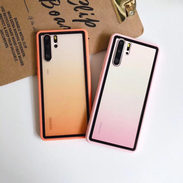 Cute Gradual Candy Color Phone Case For Huawei