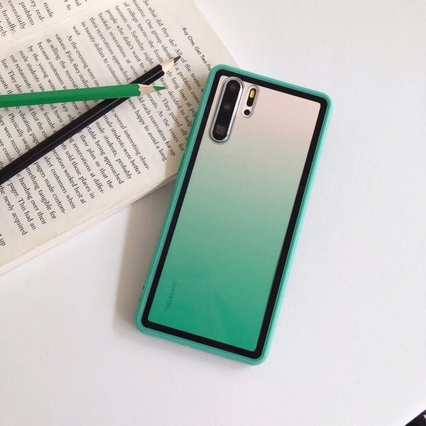 Cute Gradual Candy Color Phone Case For Huawei