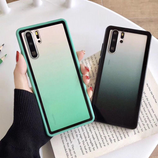 Cute Gradual Candy Color Phone Case For Huawei