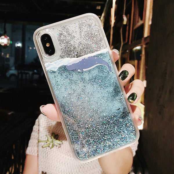 Quicksand Glitter Case For For Samsung
