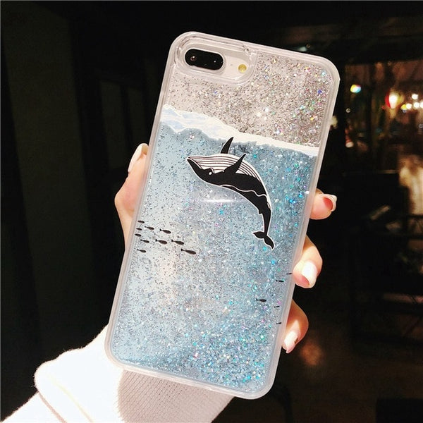 Quicksand Glitter Case For For Samsung