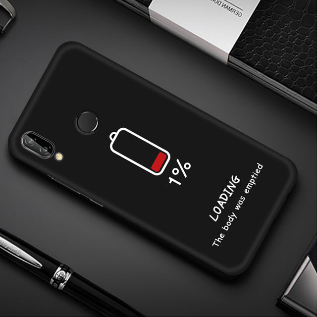 TPU Soft Pattern Case For Huawei