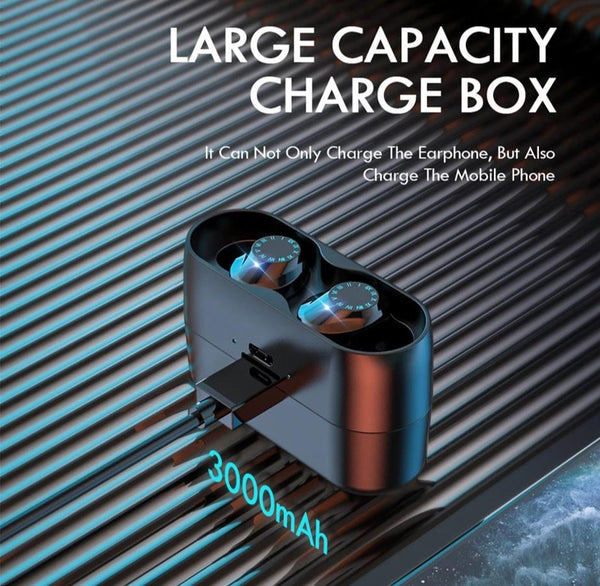 Wireless Bluetooth Headphones IPX7 Waterproof with Microphone