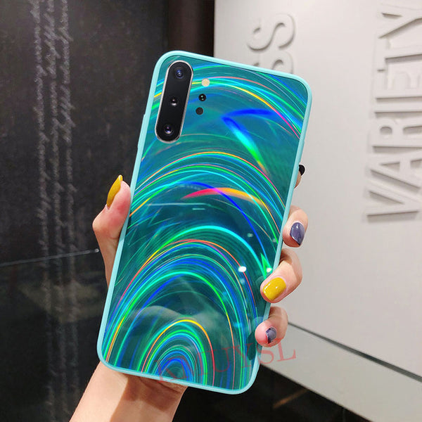 Rainbow Mirror Glossy Case For Samsung