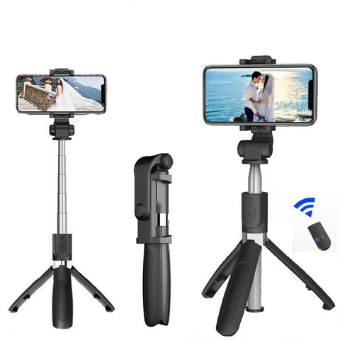 Bluetooth Selfie Stick with Tripod  for Iphone Samsung Huawei