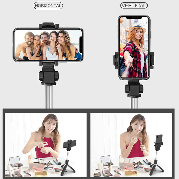 Bluetooth Selfie Stick with Tripod  for Iphone Samsung Huawei