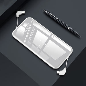 Slim 10000mAh Qi Wireless Charger Power Bank