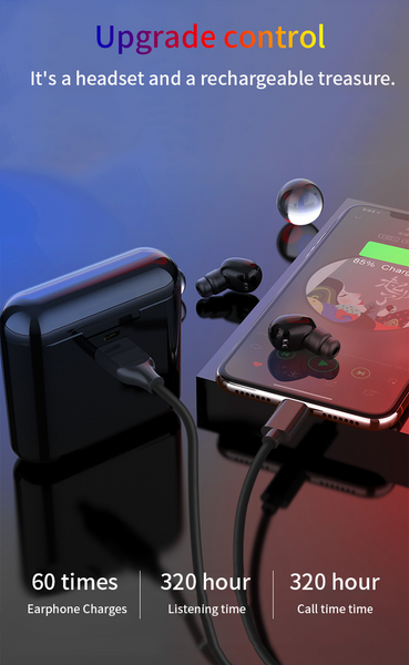 Newest TWS Wireless Earphones Headphones Bluetooth 5.0