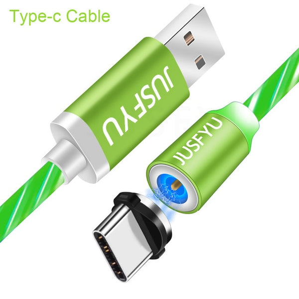 Magnetic Lighting USB Cable Fast Charging