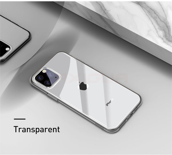 Ultra Thin Clear Silicone Phone Case For iPhone