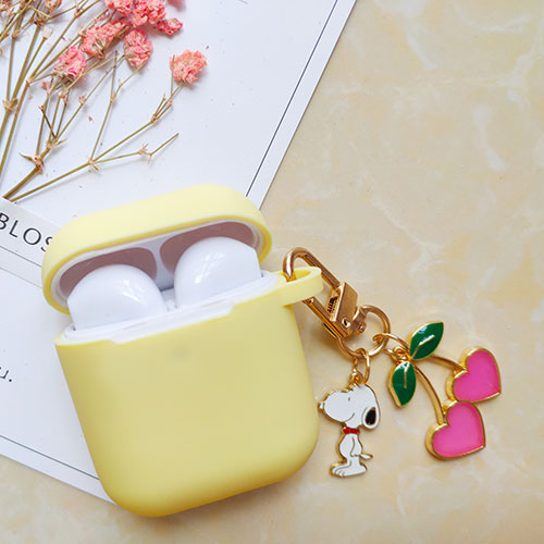 Cute Korean Silicone Case Accessories Bluetooth Earphone Cartoon